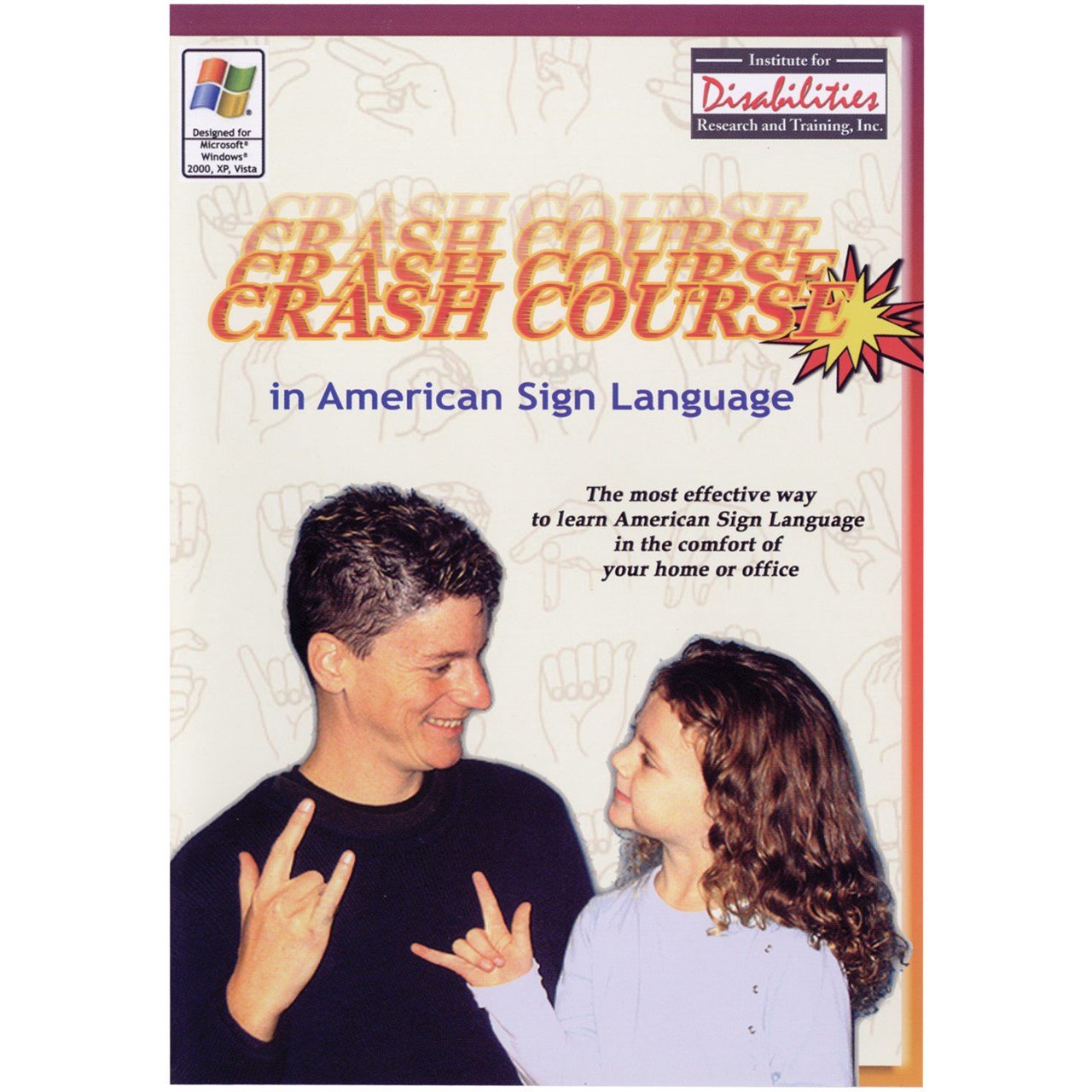 Snapklik.com : Crash Course In American Sign Language -CD-ROM Deaf