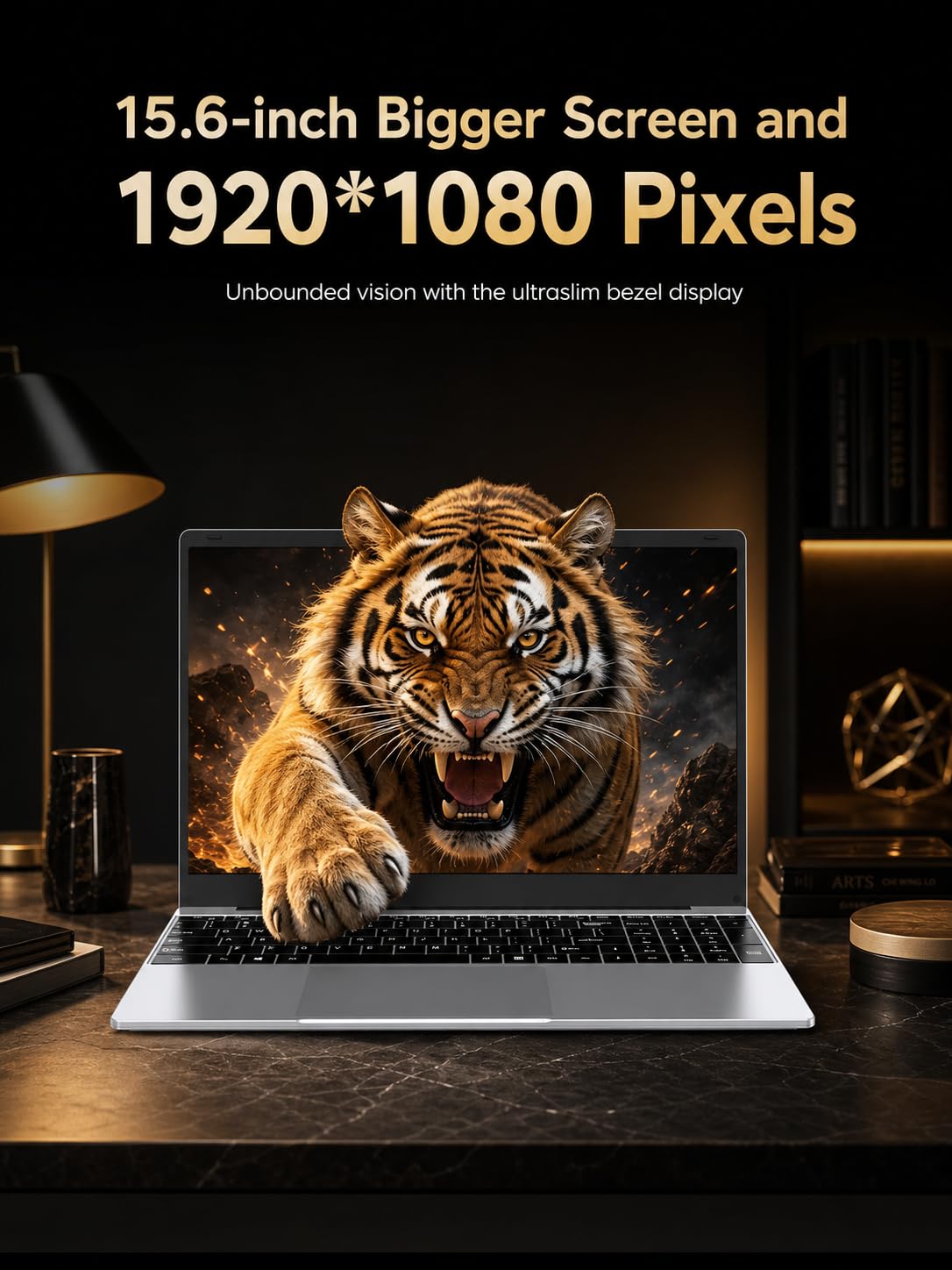 FUNYET PC Portatile 15.6" Core i7-7600U Gaming Laptop 16GB RAM 1TB SSD Win11 HD Graphics 620