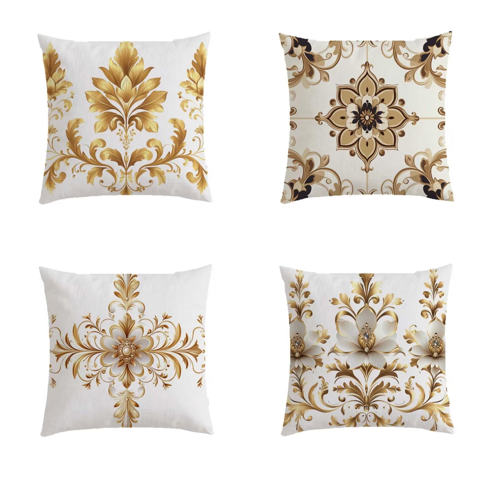 Housse coussin 80x80cm taie oreiller moderne salon decoration exterieur imperméable