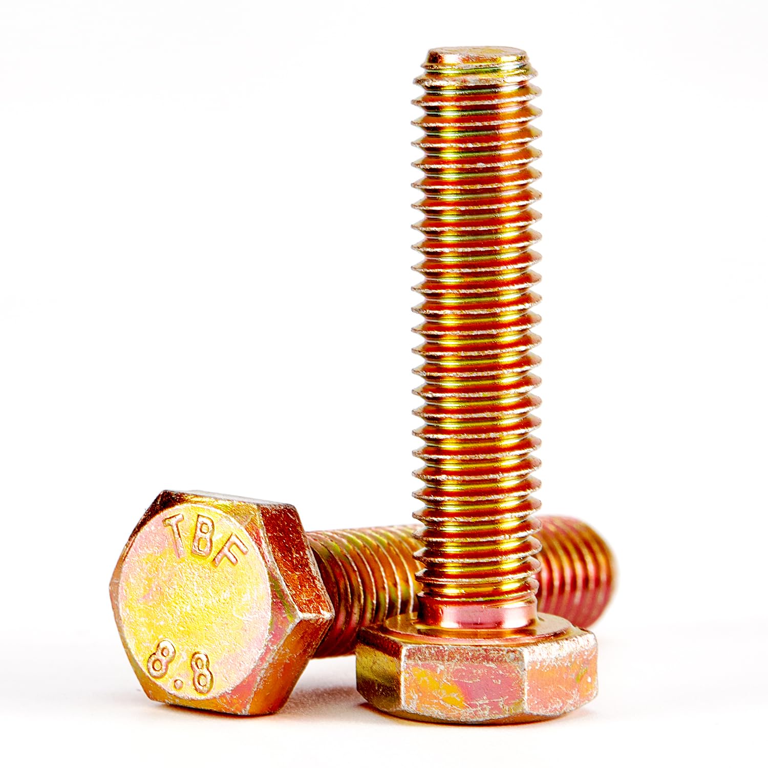 Tornillos hexagonales M8-1,25 para reparar estructuras metálicas sin deformación 8