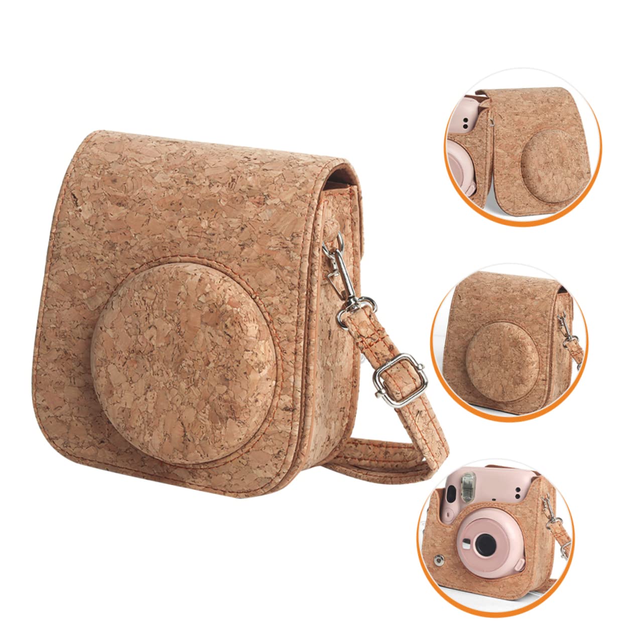 DOITOOL 3pezzi Protettiva Per Fotocamera Istantanea Tracolla Custodia Accessori Fotografici