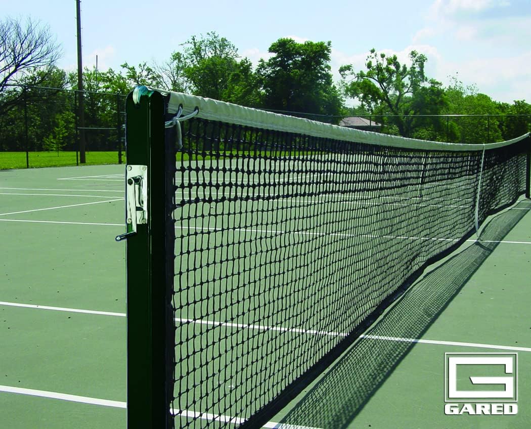 Grand Slam 3" Round Competition Tennis Posts, Black 3” Round Competition Tennis Posts, Black