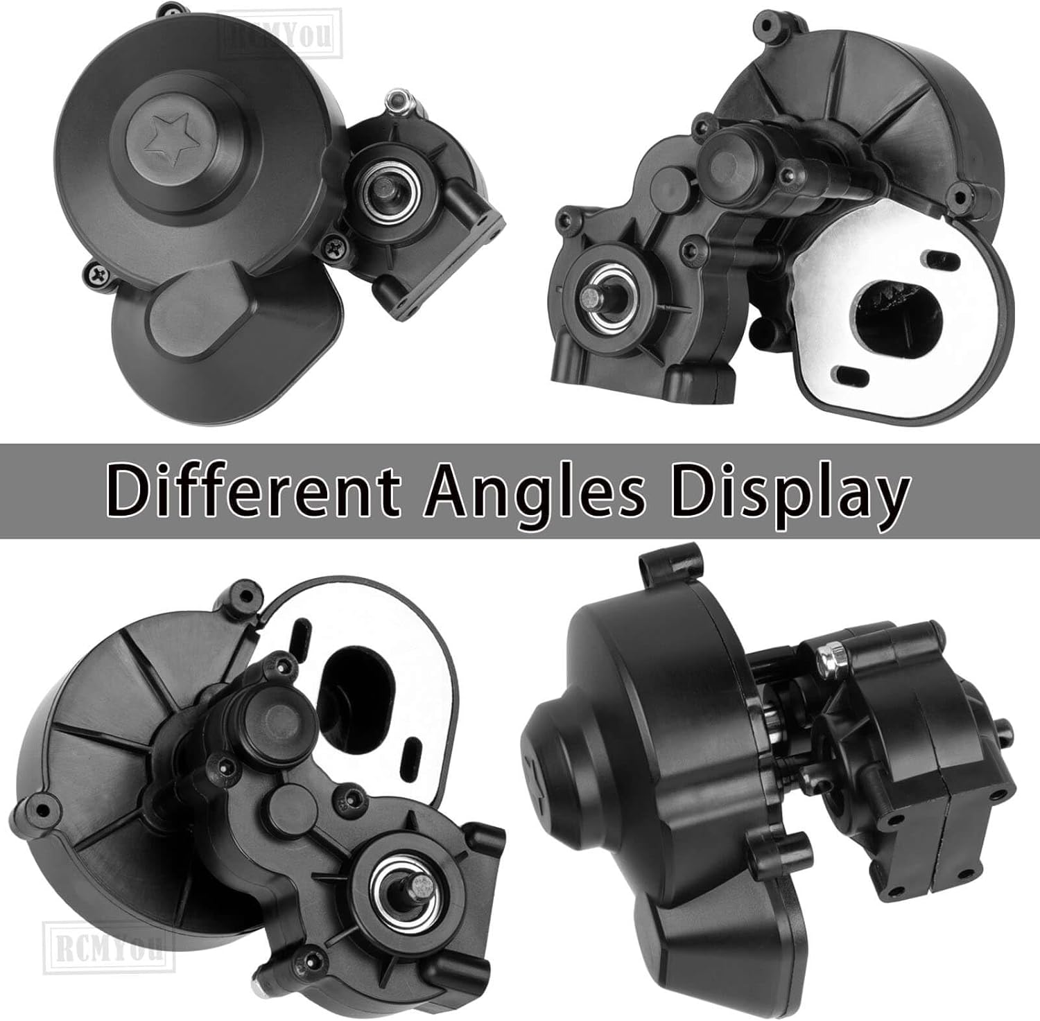 RC Gearbox Transmission Upgrades Part for 1/10 SCX10 SCX10 II 90046 90047 RC Crawler Car