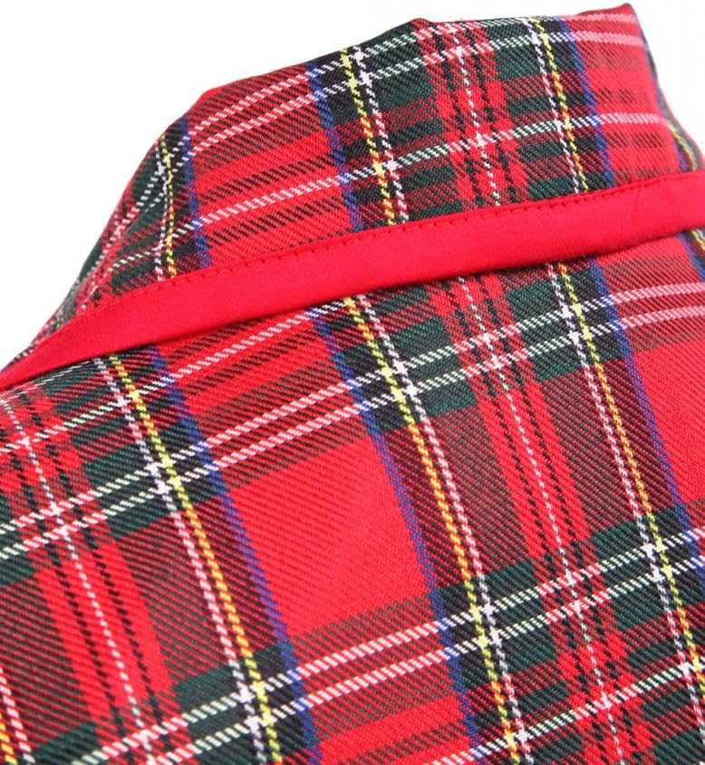 Hugme Cotton Red Gingham School Lolita Top and Skirt