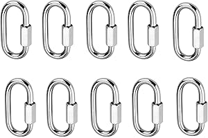 Quick Link Small Locking Carabiner Mini Clip