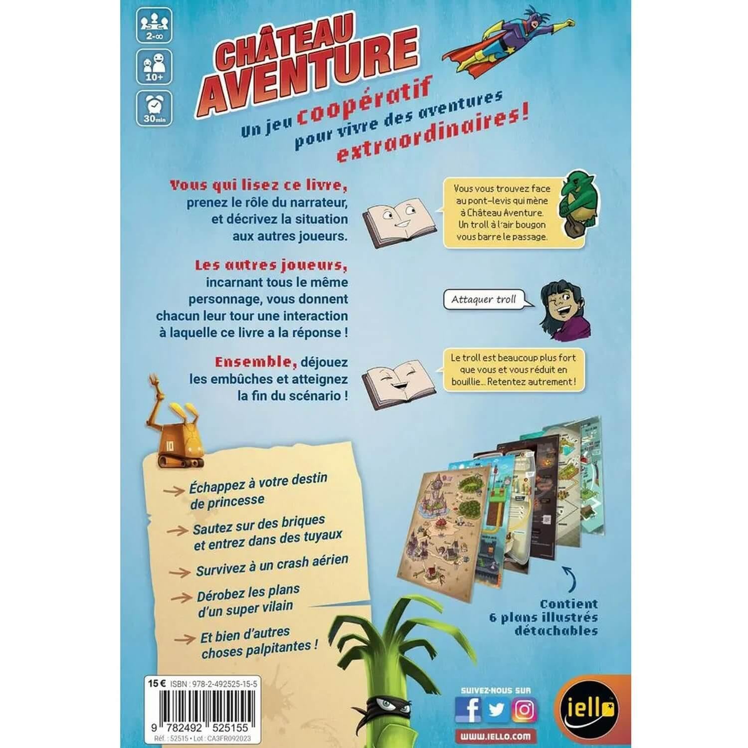 IELLO Jeu de rôles Château Aventure La Suite