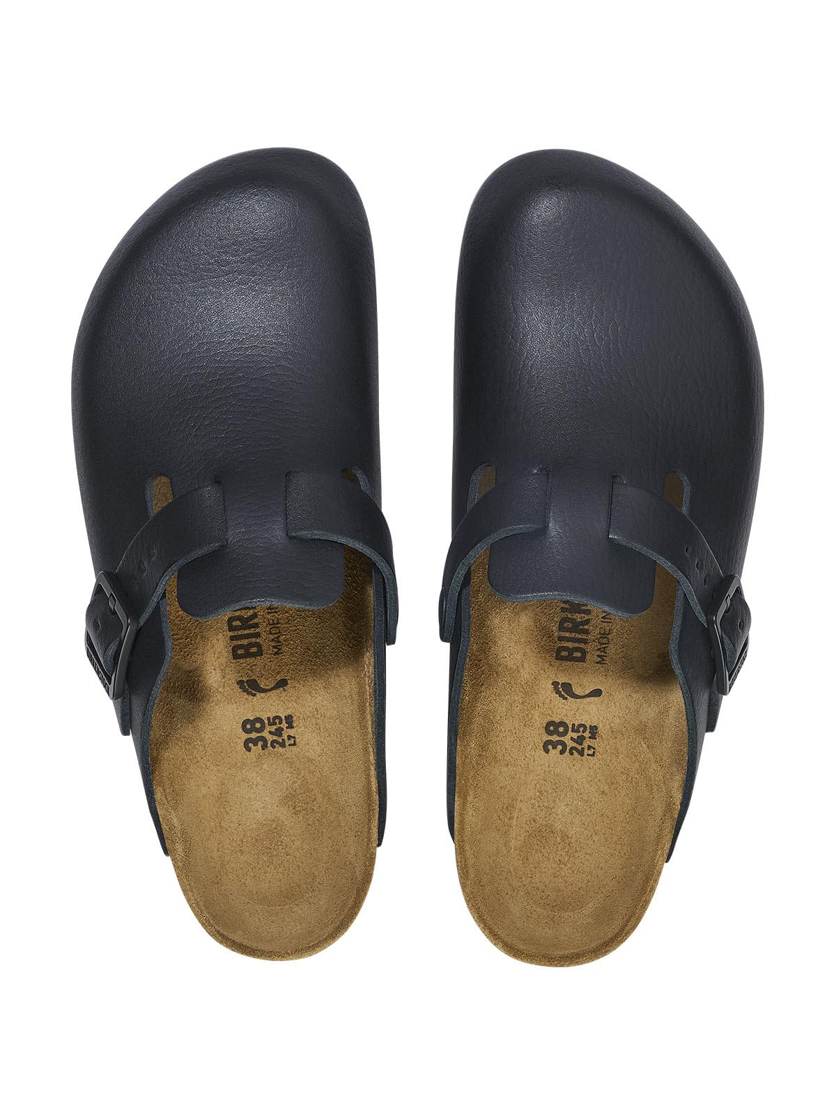 BIRKENSTOCK Boston Pro skórzane chodaki, edycja limitowana – wysokiej jakości buty skórzane z anatomicznie ukształtowaną wkładką