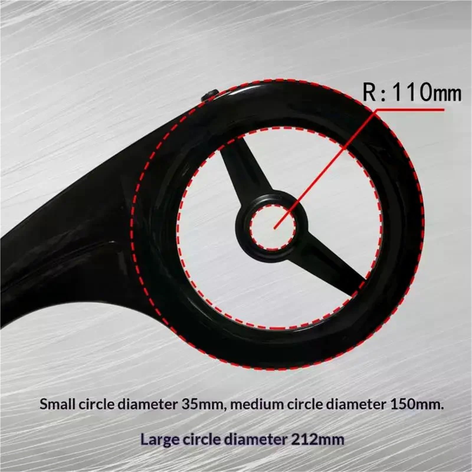Copricatena Bicicletta 1 Set di Protezione Universale for Catena for Bici, Copertura in plastica PP for Scatola di Protezione Grande for Corona 40-46T