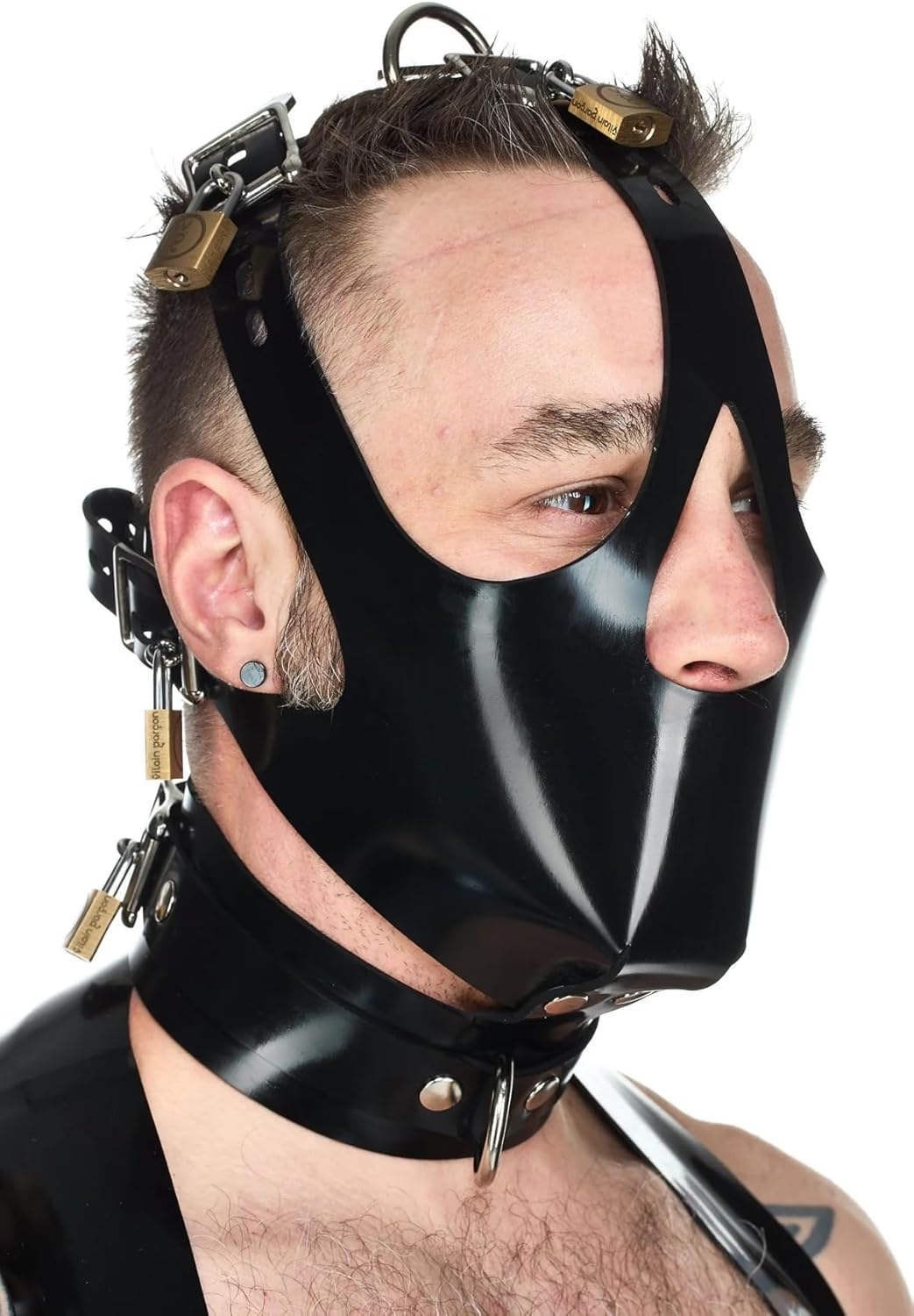 Heavy Rubber Locking Silencing Muzzle