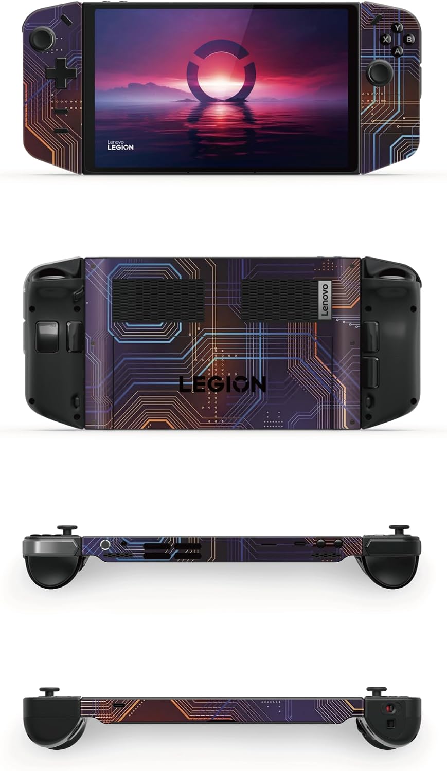 Lenovo Legion Go Skin - Added Protection & Design for Legion Go, Ultra-Thin 0.17mm TPU, Tool Kit Included for Installation - Legion Hero Pattern