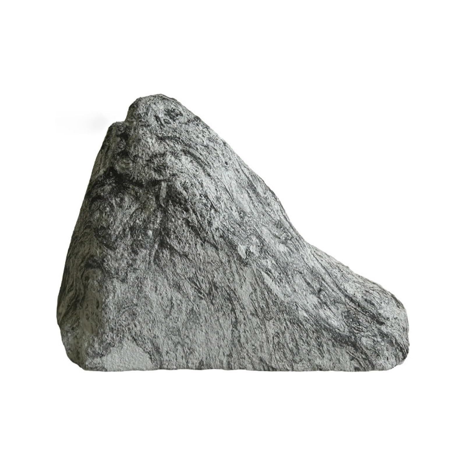 Bliajkswyr Gray Artificial Landscape Rocks Durable Faux Rock Irregular Garden Decoration Realistic Natural Texture PU Foam Fake Rocks for Landscaping Yard Décor Indoor(3)