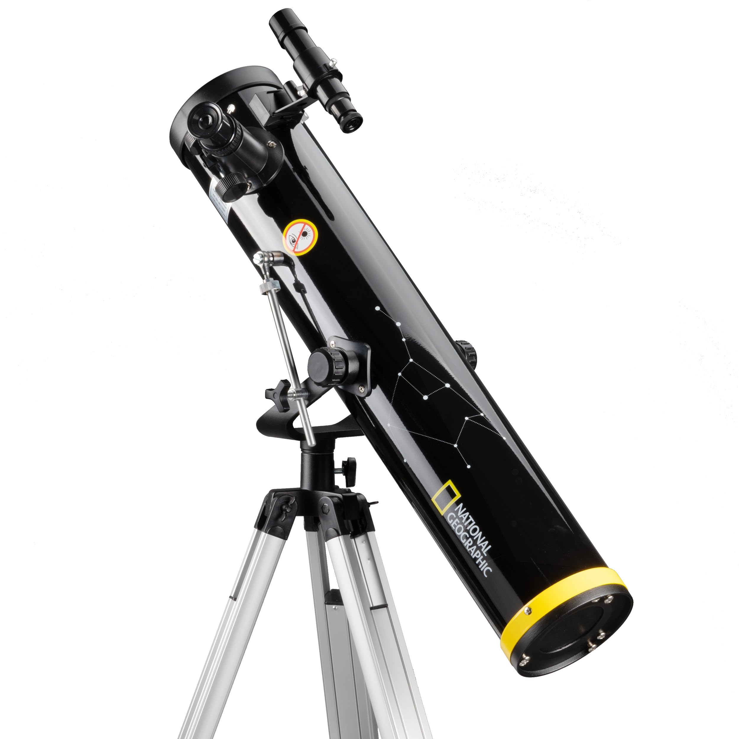 National Geographic 76/700 AZ - Telescopio reflector (76 mm, 35x - 525x)