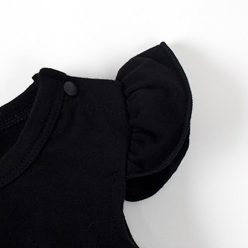 Miniatura 4 de Magic Park 0-18M - Body de tutú para bebé, vestido de mameluco para niña, vestido de tul de color sólido, falda de tul para bautizo