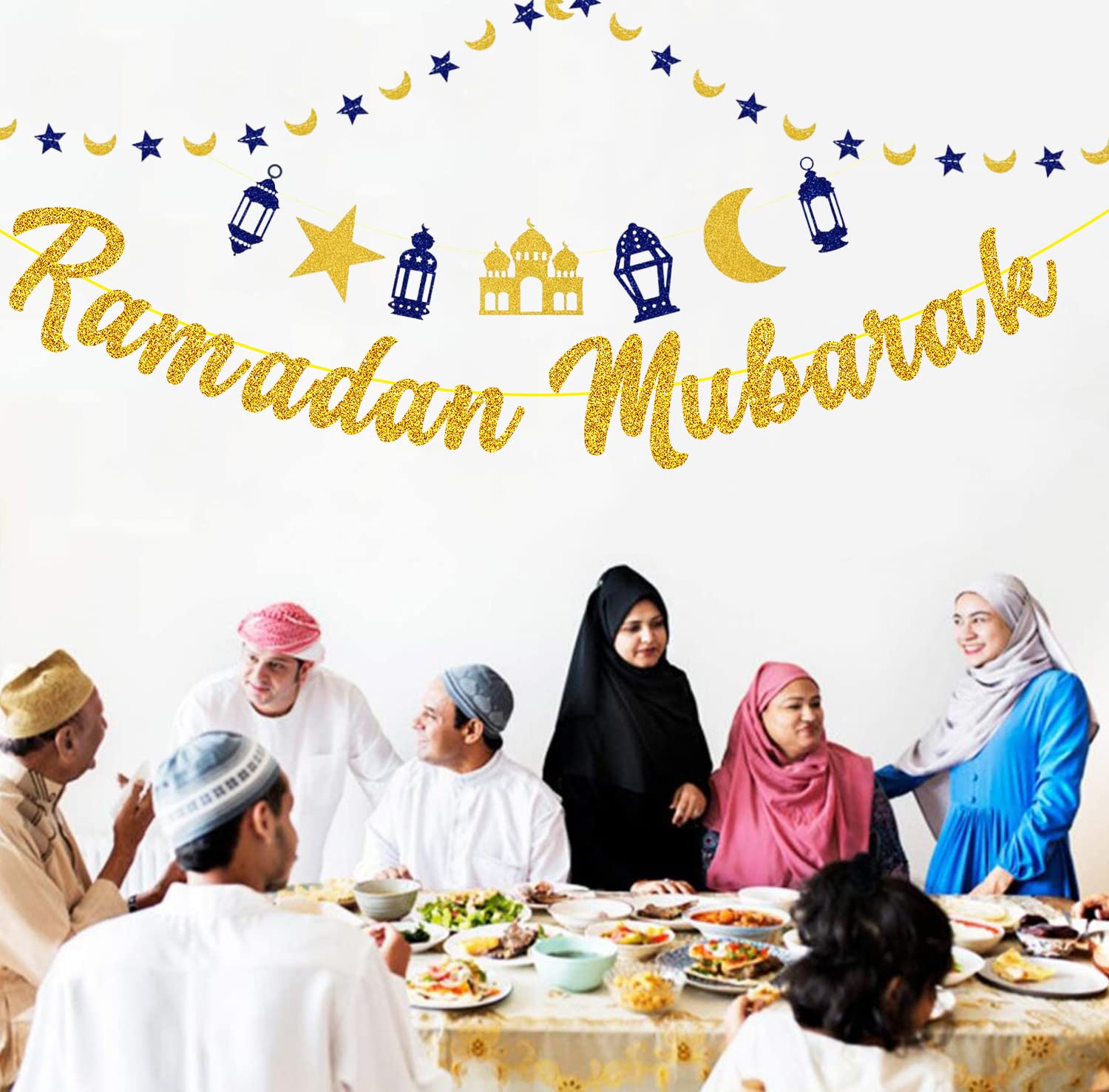 Ramadan Decorazioni, Ramadan Kareem Banner, Eid Mubarak Decorazioni, Ramadan Mubarak Banner, Decorazioni Eid, Mubarak Decorazioni, Ramadan Mubarak Per Feste Eid Al-Fitr
