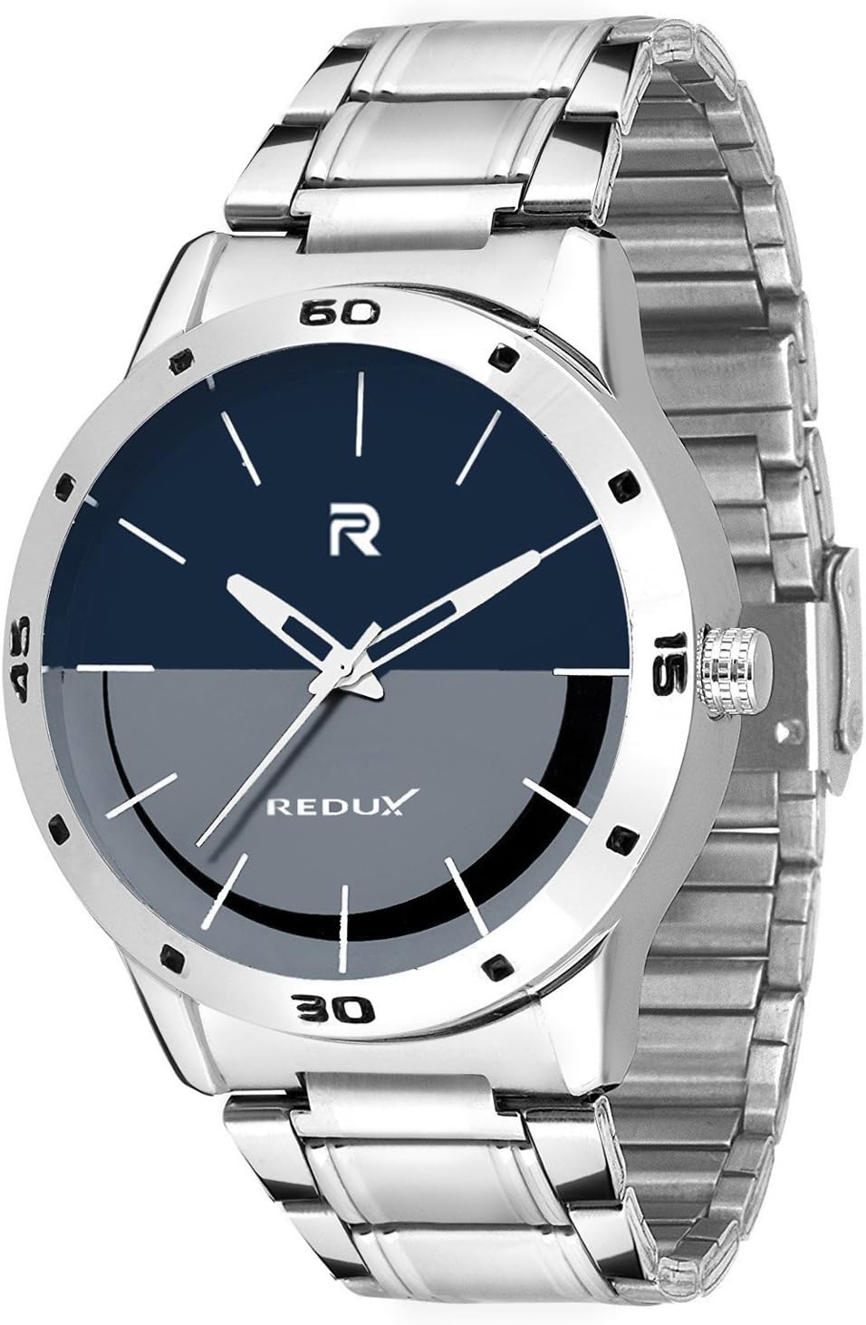 Analog Blue-Grey Dial Watch for Men's & Boy's RWS0042S