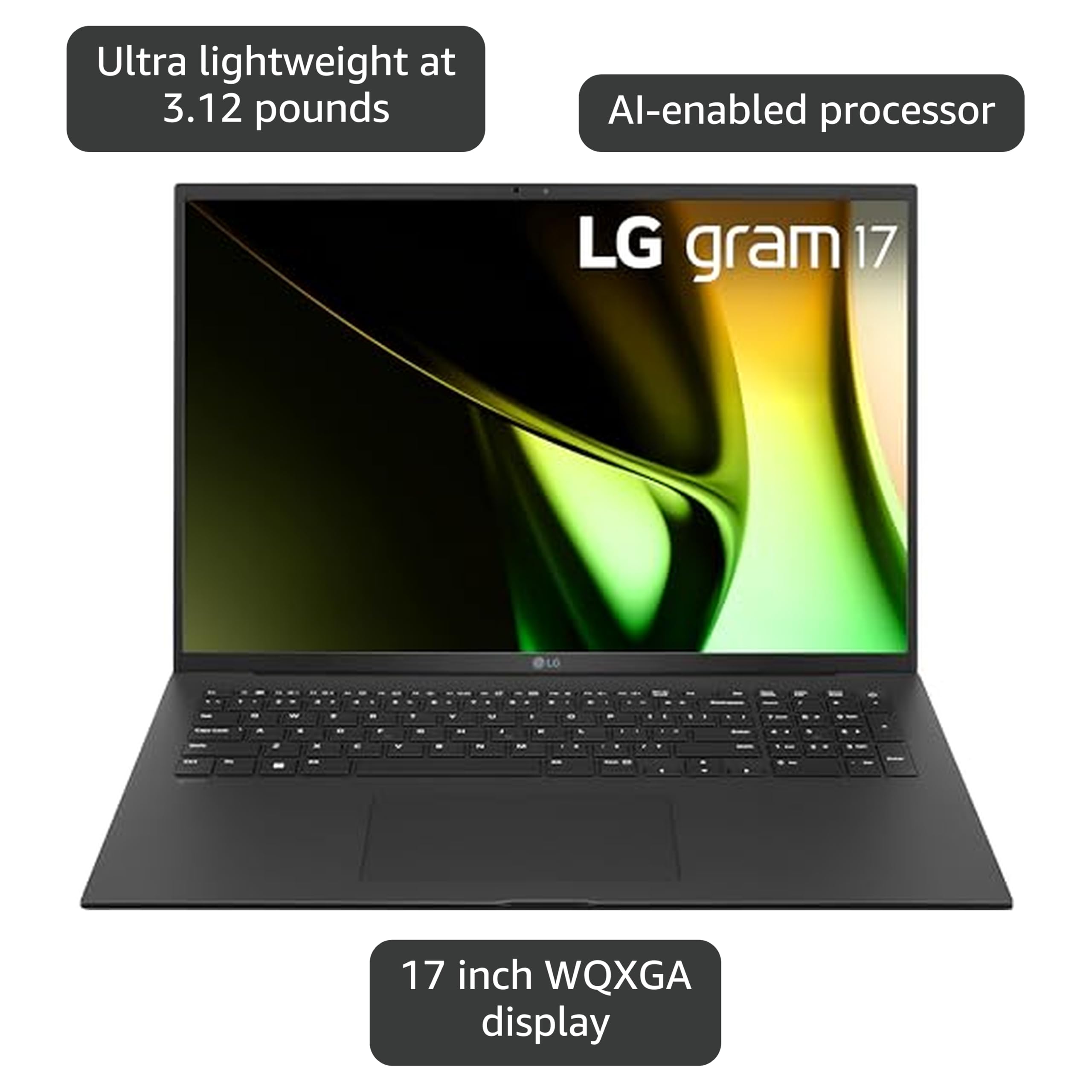 Amazon.com: LG gram 17-inch Lightweight Laptop, Intel Evo Edition