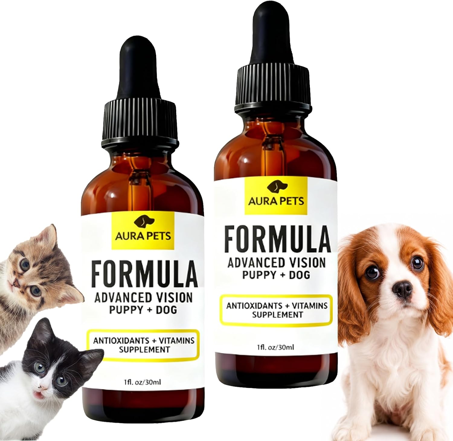 Advanced Vision Formula for Dogs, Eye Drops, 30ml (2PCS)