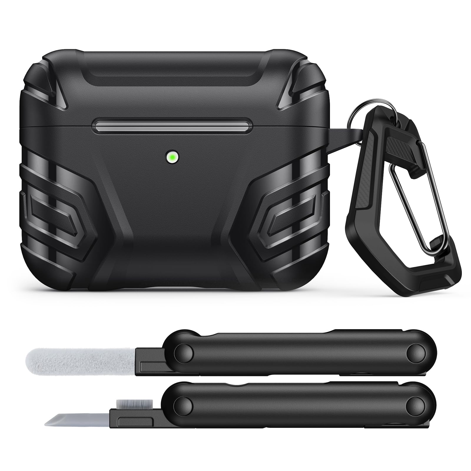Étui de Protection MoKo pour AirPods Pro 3 - Style Armor Noir