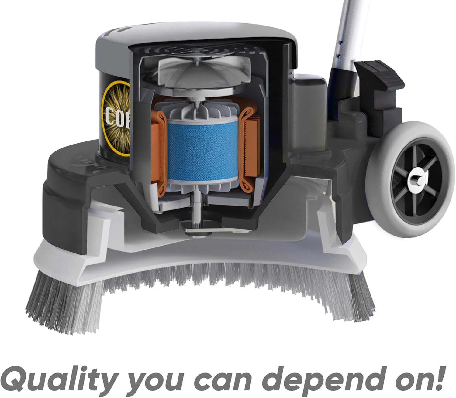Prolux PLC13 13" Heavy Duty Single Pad Commercial Polisher Floor Buffer Machine Scrubber