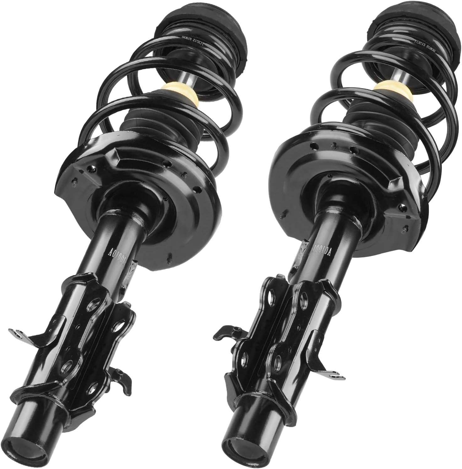 Front Spring Strut Shock Absorber for Chevrolet Camaro 3.6L V6 2010 2011 2012, Complete Coil Struts Shocks Absorbers Replace for 172337, 172336