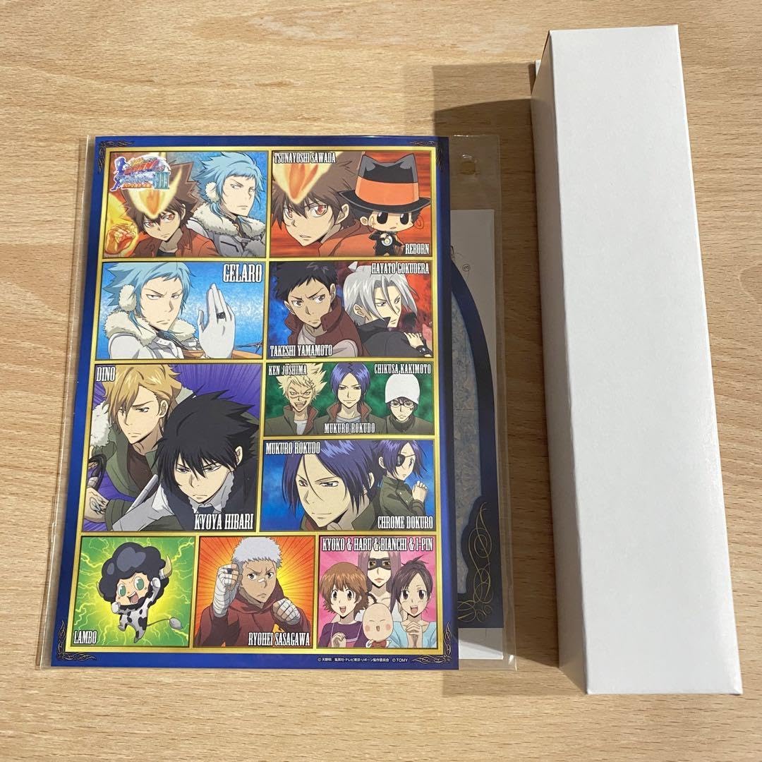 リボーン キャラポス 収納ファイル ポスター32枚 美品 Amazon.co.jp