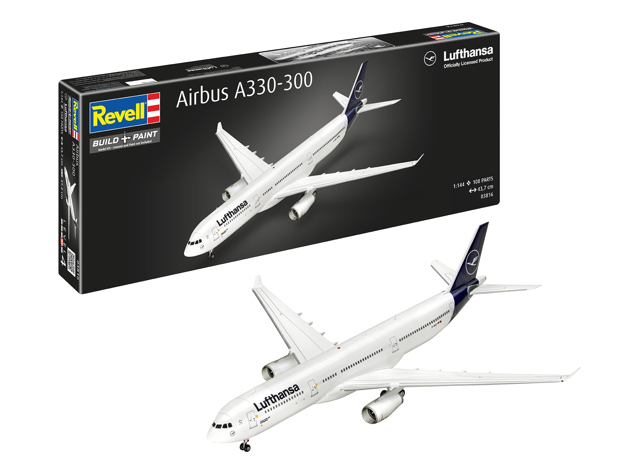 Amazon | ドイツレベル 1/144 エアバス A330-300 ルフトハンザ New