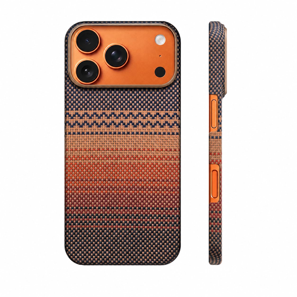 Carbon Fiber Phone Case for iPhone 17 Pro Max | Ultra-Thin Aramid Fiber Woven & Military-…