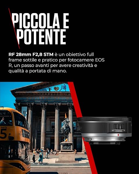 Canon RF Objektiv 28mm F2.8 STM – Weitwinkel-Festbrennweite für Vollformat, kompakt für Landschaft, Reisen & Street | Kompatibel mit EOS R System - 4