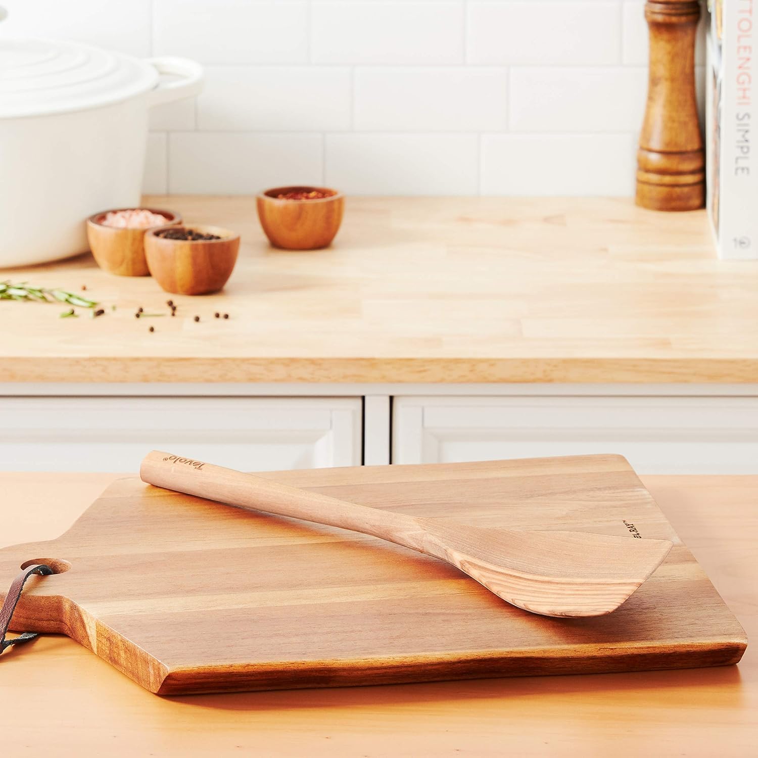 Tovolo Kochen Pfannenwender One Olivenholz