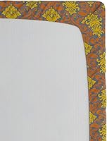 Vista 121 de Ambesonne - Sábana bajera ajustable multicolor, en colores y tres tamaños Azul y gris