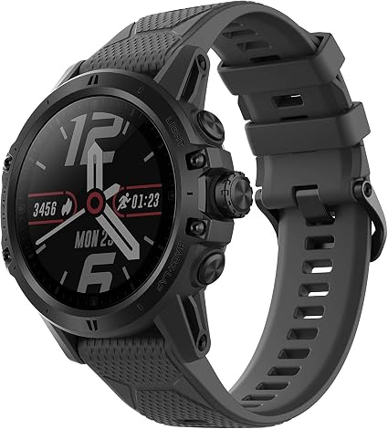 Amazon.com: COROS VERTIX Reloj de aventura GPS con oxímetro, aleación de  titanio, cristal de zafiro, monitoreo de oxígeno en sangre 24/7, índice de  rendimiento de altitud, duración de la batería de 45