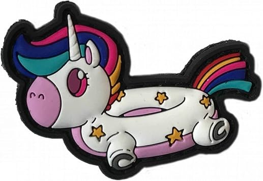 TACOPSGEAR Unicorn Swim Ring 3D PVC Patch