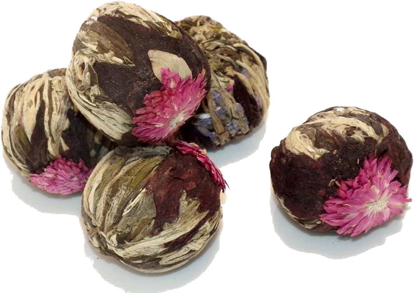 Green Flowering Artisan Tea Volcano Flower Burst 15 Tea Balls by TeaCakes of YorkshireRainforest AllianceRainforest AllianceRainforest AllianceRainforest Alliance