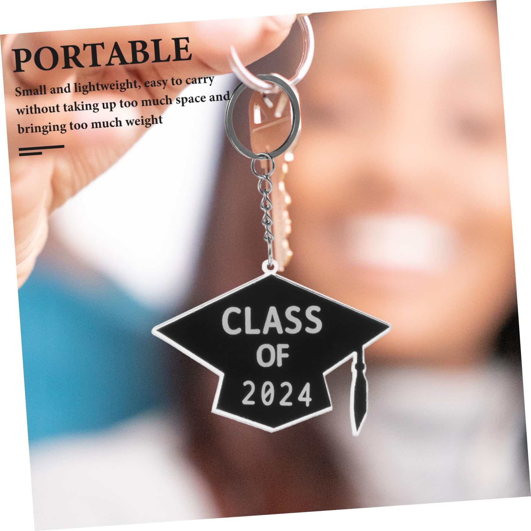 33piezas Llavero De Graduación De Diseño Creativo y Práctico Para Fiestas De Graduación Accesorios Para Estudiantes Memorables y Decoración De Llaves