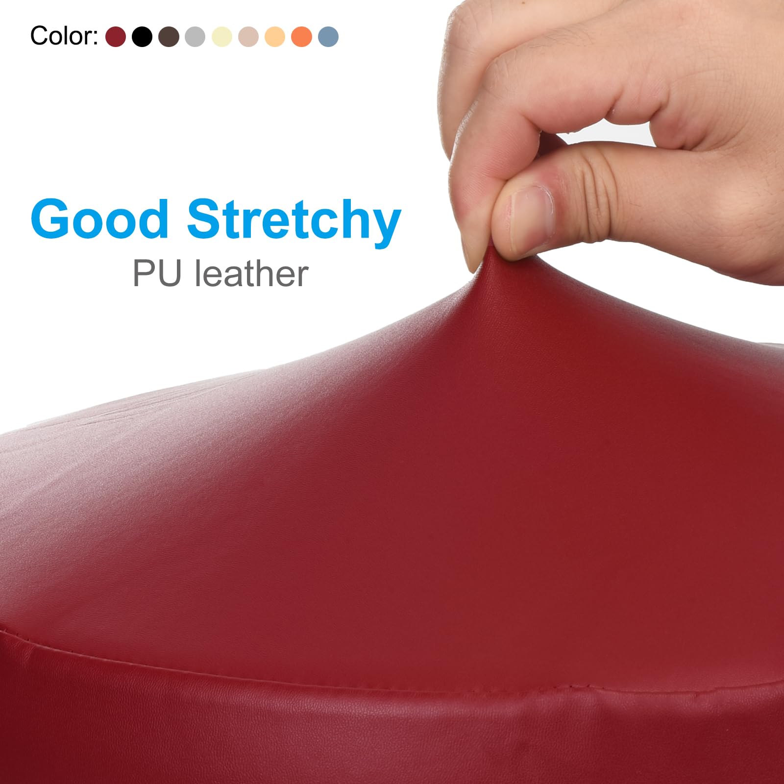 KTHSNSKL Housse De Tabouret De Bar Ronde élastique - Motif étoile De