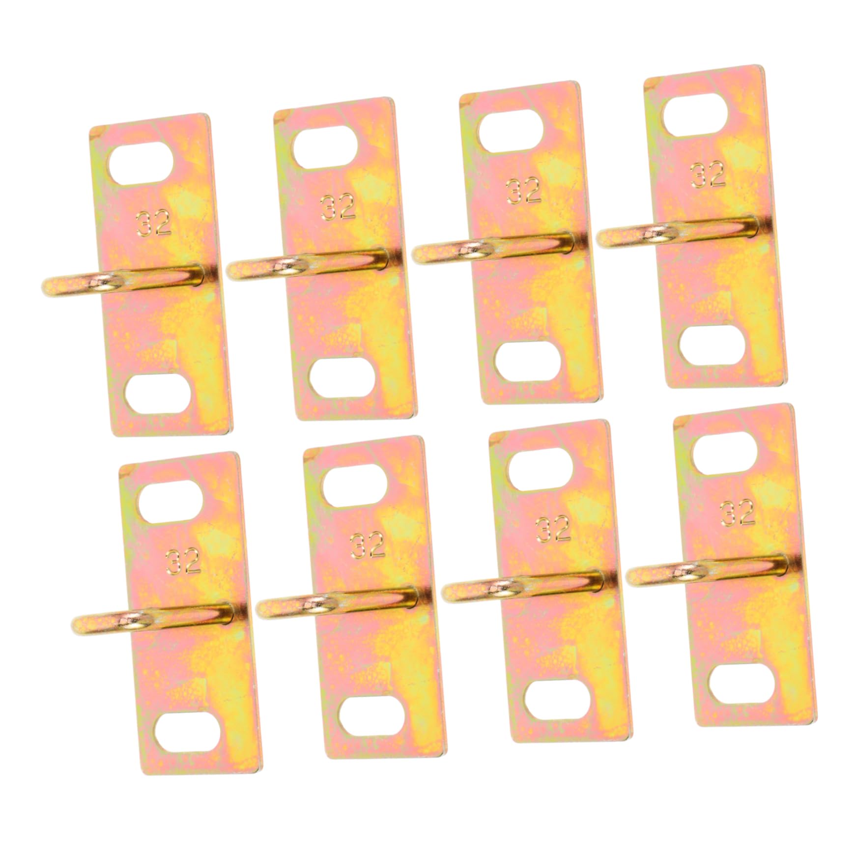 INOOMP 8pcs Electric Motorcycle Seat Lock Hook Durable Lock Buckle for Motorbikes Scooters Quick Installation Versatile Design Secure Locking Mechanism for Reliable Protection