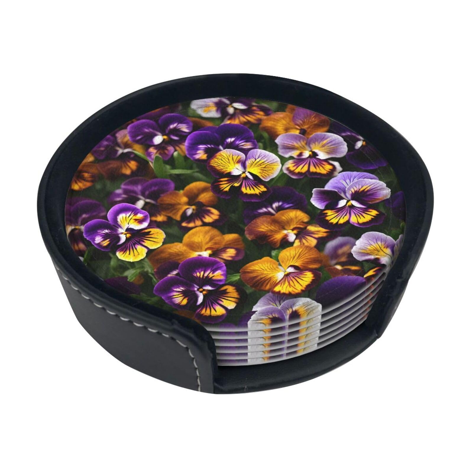 Dessous de verre Pansy Perfection pour sublimer vos apéritifs et pauses café entre amis