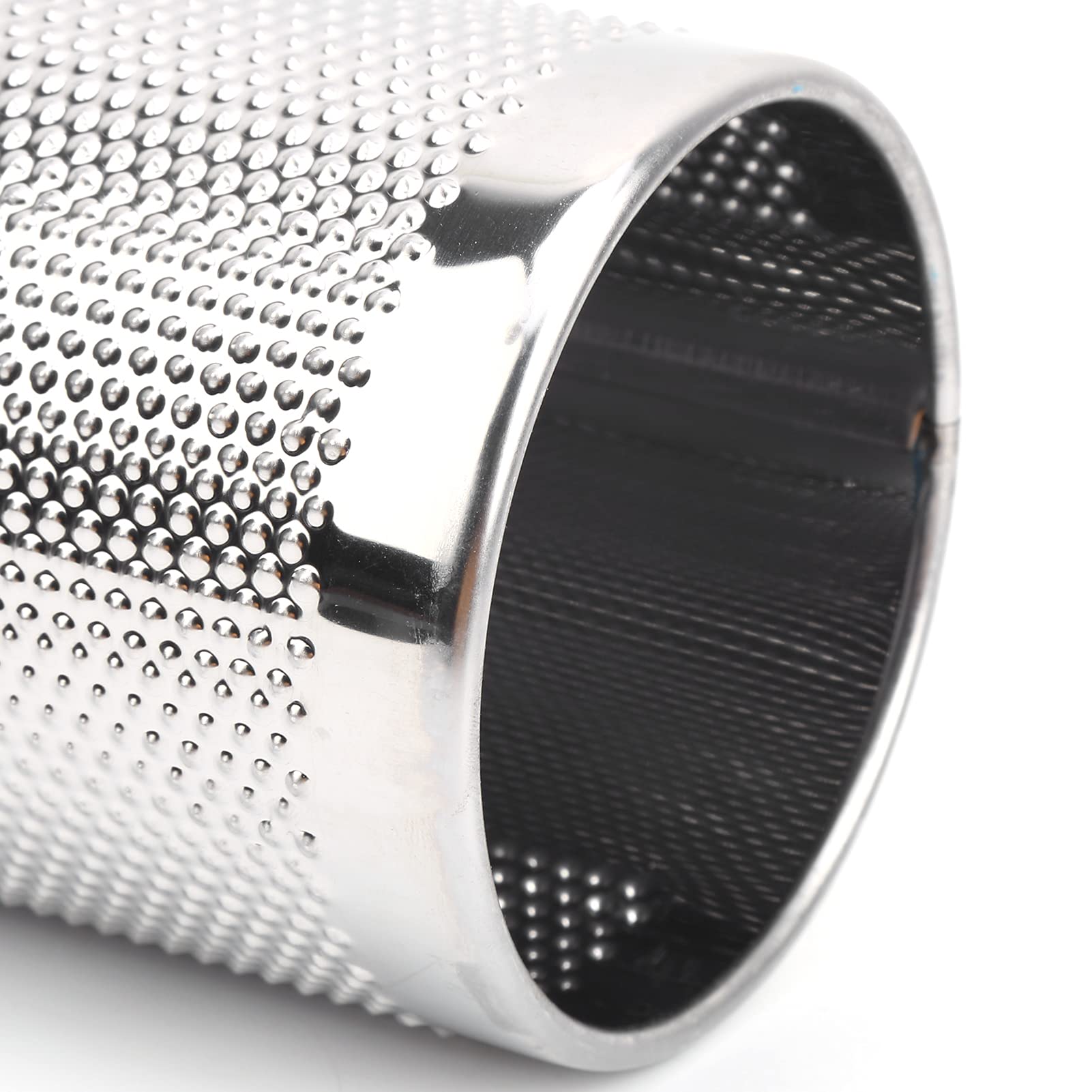 Metal Guiro Shaker 4x12in Aluminium Orff Percussion Instrument mit Schaber Musikalisches Trainingswerkzeug Typ A