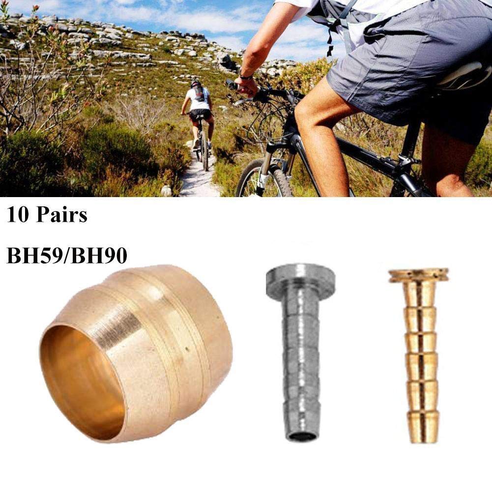 Neuocean 8sets Olive Connector Bike Disc Brake Connection Insert