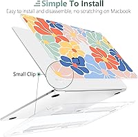 Vista 40 de TWOLSKOO for M4 MacBook Air 13.6 inch Case 2025-2022 Release M4 A3240 M3 A3113 M2 A2681, Plastic Hard Shell & Screen Protector & Keyboard Cover &