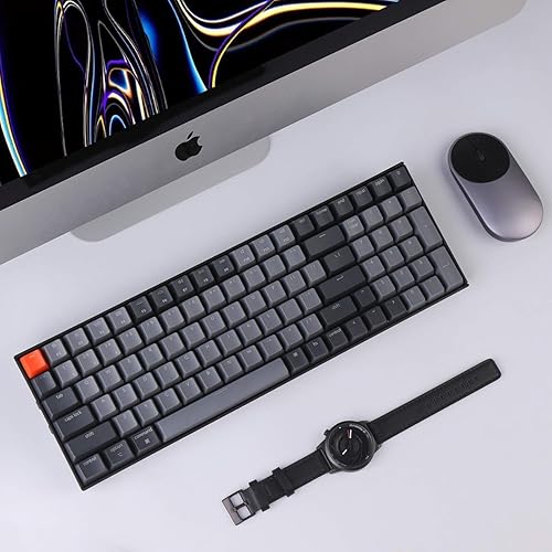 Miniatura 5 de Keychron K4 96% Layout 100 teclas inalámbrico Bluetooth 5.1teclado mecánico USB con cable para juegos con Gateron G Pro Interruptor rojo