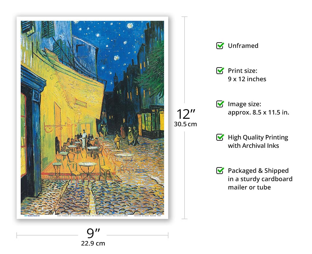 Amazon.com: Café Terrace at Night (on the Place du Forum