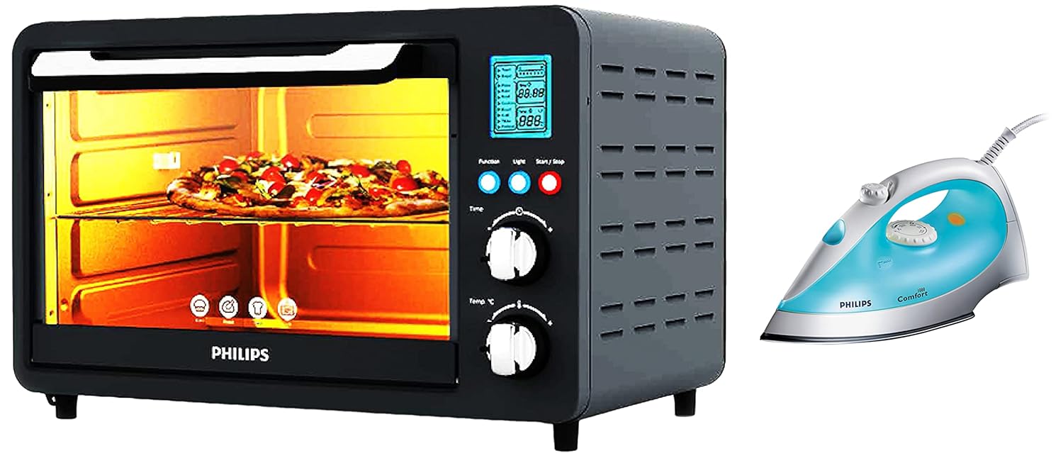 Buy Philips HD6975/00 25Litre Digital Oven Toaster Grill & GC1011 1200
