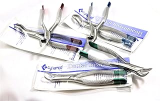 Set of 3 Each Premium German Dental EXTRACTING Extraction FORCEP NO 53L and 53R NO 23 Dental Instruments German Stainless Steel