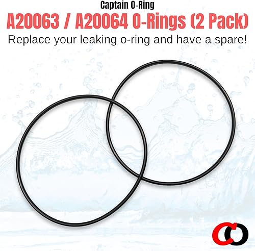 Miniatura 4 de Captain O-Ring Repuesto A20063 A20064 Orings para Fluval 304, 305, 306, 307, 404, 405, 406, 407 Anillo de sello de tapa de motor de filtro de