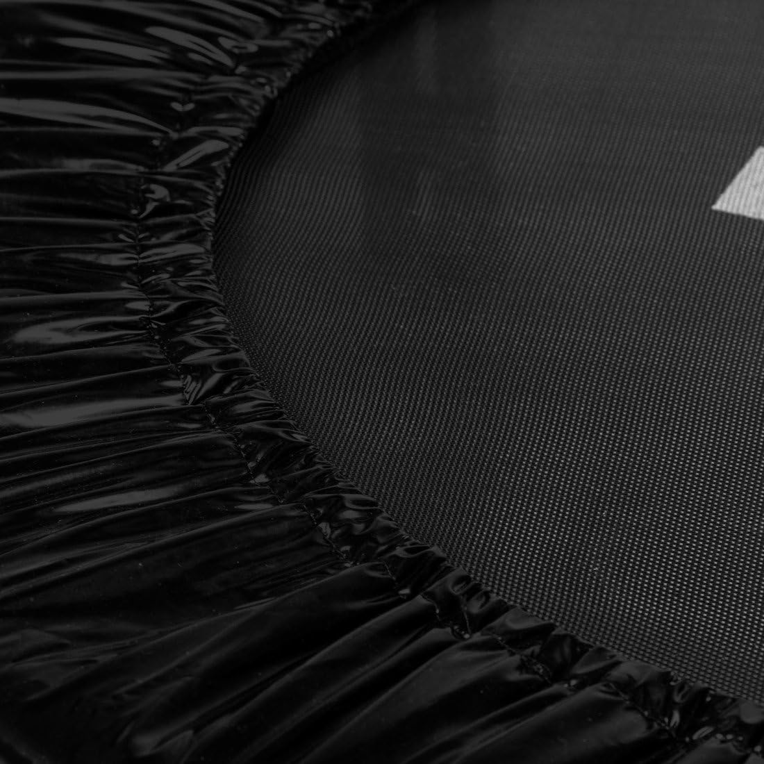 VirtuFit Składana trampolina fitness z uchwytem – czarna – 100 cm