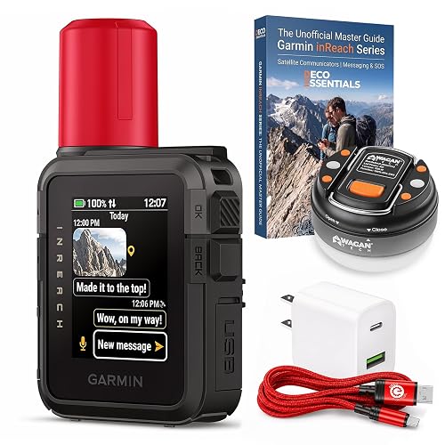 Garmin inReach Mini 3 Plus Rugged Satellite Communicator Bundle