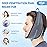 Hilph Face Ice Pack Wisdom Teeth Ice Pack Head Wrap with Washable Jaw Wrap and 4 Replacement Hot Cold Pack for Facial Oral Surgery, TMJ, Tooth Extraction, Dental Surgery, Tonsillectomy Recovery Grey
