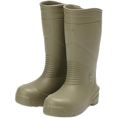 [マルゴ] 長靴 軽量 先芯入り 作業長靴 EVA マンダムセーフティLightブーツ#877 メンズ MNDM877