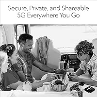 Vista 4 de NETGEAR Nighthawk M5 5G Hotspot móvil con WiFi 6 (MR5200) Router de punto de acceso inalámbrico 5G ultrarrápido Funciona mejor con AT&T y T-Mobile